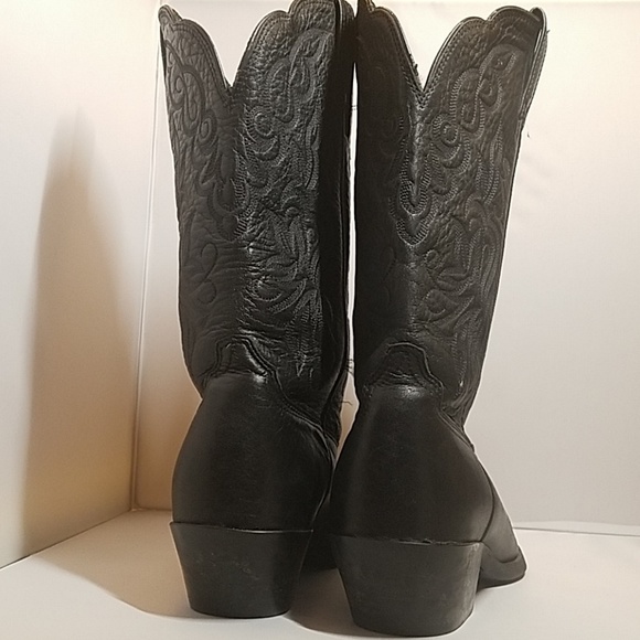 Ariat Heritage Black Leather Western Boots US 7B - Picture 2 of 8